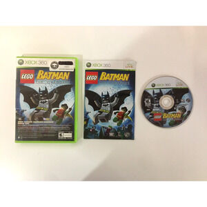 LEGO Batman & Pure Double Pack (Xbox 360) Manual & Batman Disc, No Pure Disc